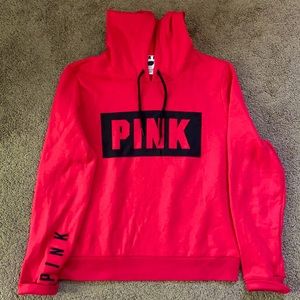 Women’s Red Pink Hoodie